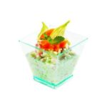Geometric Dish 2oz Sea Green 1/400ct