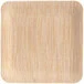 3.5" Bamboo Square Plates 1/80ct